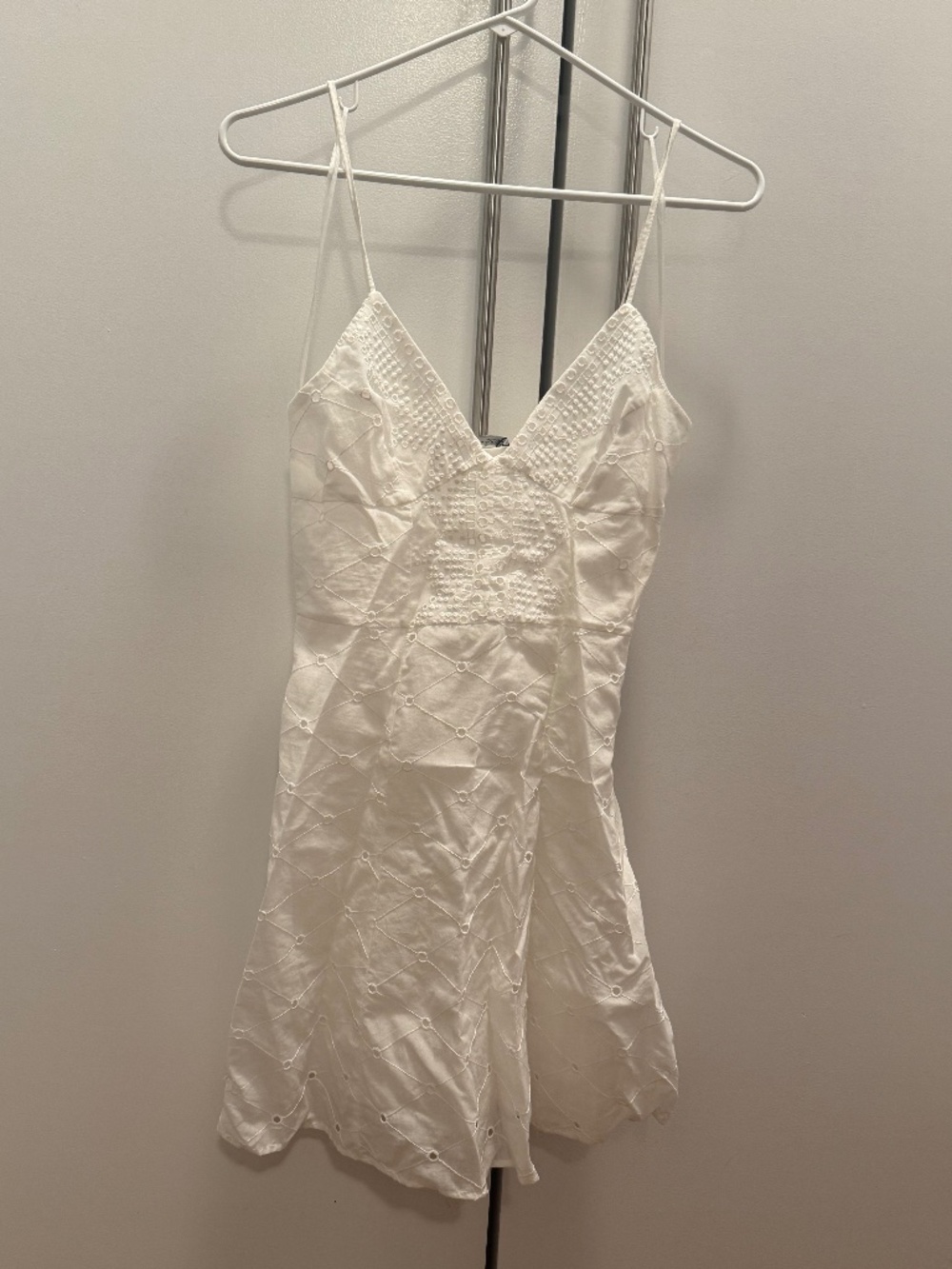 Zara White Summer Dress Size XS